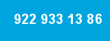 922 933 13 86 922 933 13 86